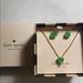 Kate Spade Jewelry | Brand New Kate Spade Jewelry Set | Color: Green | Size: Os