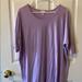 Lularoe Tops | Lula Roe Irma Size L | Color: Purple/White | Size: L