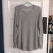 Lululemon Athletica Sweaters | Lululemon Long Sleeve Knit Sweater | Color: Gray | Size: 10