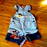 Disney One Pieces | Disney Baby Overalls | Color: Blue | Size: 18-24mb