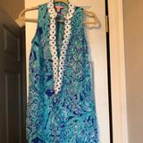 Lilly Pulitzer Dresses | Lilly Pulitzer A Line Mini Dress | Color: Blue | Size: 00