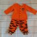 Disney Matching Sets | 5 For$30 Disney Baby Tigger 2 Piece Outfit | Color: Black/Orange | Size: 0-3mb