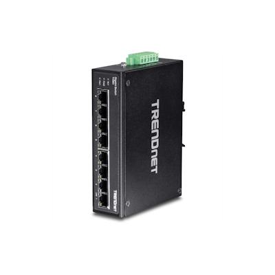 TRENDnet TI-G80 8-Port Gehärteter Industrieller Gigabit DIN-Rail Switch