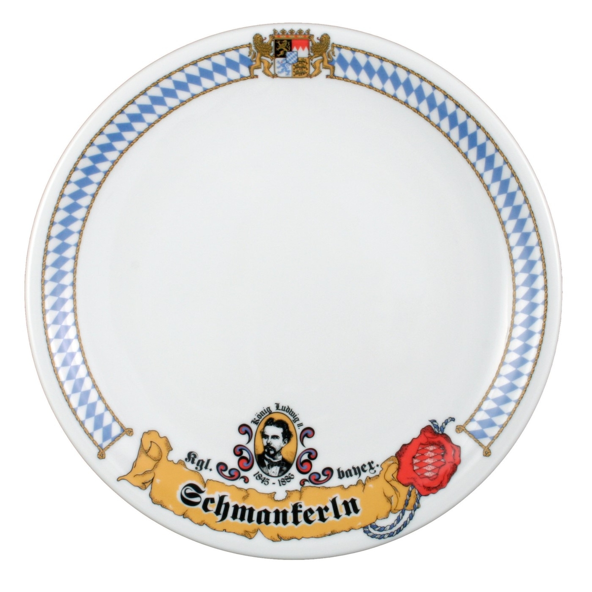 Esmeyer Speiseteller rund 27 cm - Seltmann Weiden Compact - Dekor Bayern - 1 Stück Image