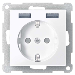 Merten SCHUKO-Steckdose MEG2366-0414 Image