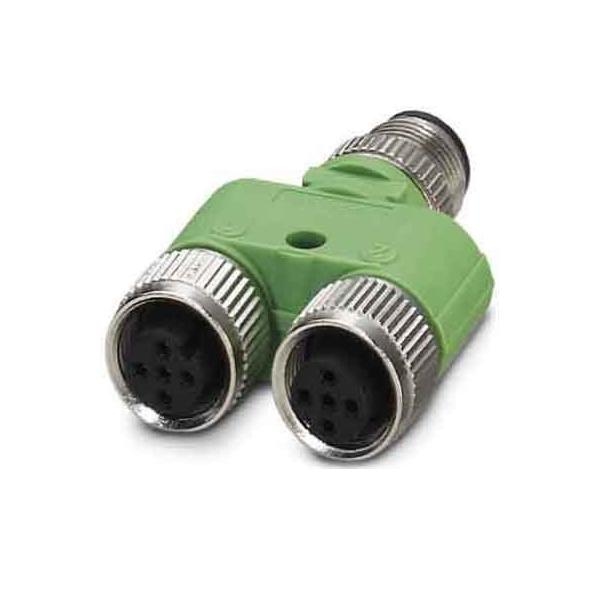5 Stück Phoenix Contact Y-Verteiler/Verbinder SAC-5P #1683468 Image