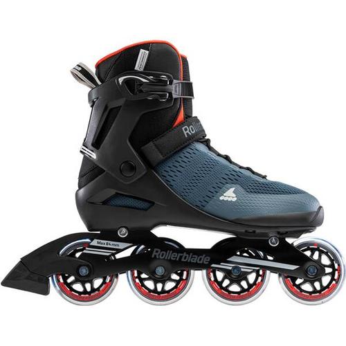 ROLLERBLADE Herren Inlineskates Herren Inline-Skates Sirio 80, Größe 42 in Dunkelblau/Schwarz/Orangerot