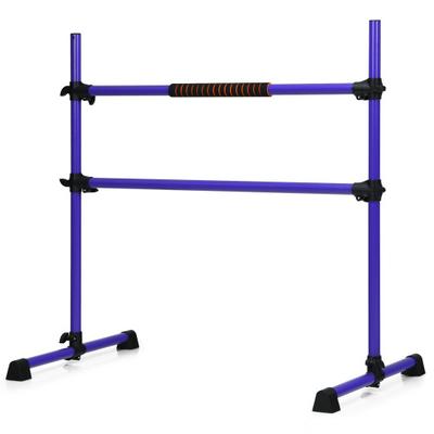 Costway 4 Feet Portable Ballet Barre with Adjustab...