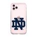 Notre Dame Fighting Irish Cropped Clear Armor Phone Case
