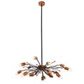 Harp and Finial Maeve 27 Inch 18 Light Chandelier - HFL92376DS