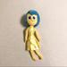 Disney Other | Disney Pixar Inside Out Joy Plush Doll | Color: Blue/Yellow | Size: Os