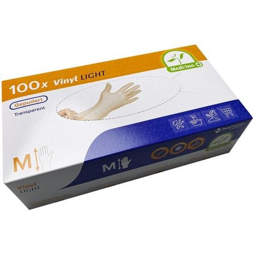 Einmalhandschuhe Vinyl M braun, Papstar