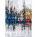 Blue/White 72 x 0.25 in Area Rug - Bokara Rug Co, Inc. Hand-Knotted High-Quality Ivory & Multi-Colored Area Rug Viscose/ | 72 W x 0.25 D in | Wayfair