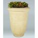 Allied Molded Products Venus Composite Pot Planter Composite in White/Indigo | 36" H x 36" W x 23" D | Wayfair 1V-3636-PD-27