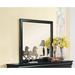 Lark Manor™ Sandburg Traditional Accent/Dresser Mirror Wood in Black | 38 H x 36 W x 1 D in | Wayfair E0C985F008AC4D4FBC92C07C1BBAE299
