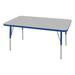 Norwood Commercial Furniture Adjustable Height Rectangular Activity Table Laminate/Metal | 30 H in | Wayfair NOR-RCE3048C-GBL