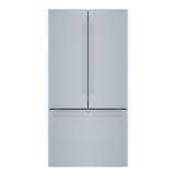 Bosch 800 Series 36" Counter Depth 20.8 cu. ft. Smart ENERGY STAR French Door Refrigerator w/ Flex Bar, in Gray | Wayfair B36CT80SNS