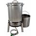 Bayou Classic Stainless Single Burner High Pressure Propane Cooking Kit Stainless Steel in Gray | 24 H x 18 W x 18 D in | Wayfair KDS-160