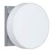 Besa Lighting Ciro 1-Light Mini Flush Mount Glass/Metal in Gray | 6.38 H x 6.38 W x 3.13 D in | Wayfair 1WS-773807-LED-CR