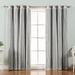 Latitude Run® Tulle Polyester out Curtain Polyester in Black | 84 H in | Wayfair D483C75276924CD180C4CB905B892775