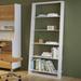 BDI Eileen Blanc 74" H x 34.25 W Ladder Bookcase Wood in White | 74 H x 34.25 W x 15.5 D in | Wayfair 5166 SW
