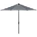 Beachcrest Home™ Market Umbrella Metal in White/Black | 98.82 H in | Wayfair BRWT4122 30304786