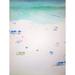 Buy Art For Less "Simple Day at the Beach II" by Annie Flynn Painting Print on Wrapped Canvas Metal | 32 H x 24 W x 1.5 D in | Wayfair