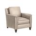 Armchair - Bradington-Young Davidson 33" W Armchair Leather/Genuine Leather in Gray | 36 H x 33 W x 37.5 D in | Wayfair 534-25-922000-82-CO-#9PN
