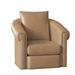 Armchair - Bradington-Young Andre 35" Wide Swivel Armchair Leather/Genuine Leather in Brown | 34 H x 35 W x 40 D in | Wayfair