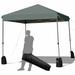 Gymax Pop-up Canopy 6 Person Tent w/ Wheeled Carry Bag Steel in Gray | 100 H x 98 W x 98 D in | Wayfair GYM04853