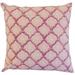 Darby Home Co Chaney Geometric Square Throw Pillow Cover, Cotton in Pink | 18 H x 18 W x 5 D in | Wayfair DABY8547 40280183