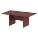 Alera® Rectangular Conference Table Wood/Metal in Brown | 29.5 H x 70.78 W x 41.38 D in | Wayfair ALEVA717242ES