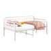 DUMEE Twin Iron Daybed Metal in White | 35.63 H x 40.16 W x 78.35 D in | Wayfair 712WH