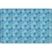 Blue/Green 48 x 0.312 in Area Rug - Carpets for Kids Pixel Perfect™ Geometric Area Rug Nylon | 48 W x 0.312 D in | Wayfair 61914
