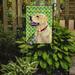 East Urban Home St. Patrick's Day Shamrock 2-Sided Garden Flag, Polyester | 15 H x 11 W in | Wayfair EAAS1020 39945265