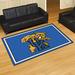 Blue 60 x 1.5 in Area Rug - FANMATS NCAA Synthetic Black/Area Rug Nylon | 60 W x 1.5 D in | Wayfair 21443