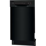 Frigidaire Series 18" 52 dBA Built-in Full Console Dishwasher w/ Cycle Status Indicators in Black | 35.25 H x 18 W x 22.5 D in | Wayfair FFBD1831UB