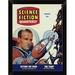 East Urban Home 'Science Fiction Quarterly: Astronaut Miner' Framed Graphic Art Print Paper in Blue/Red | 12 H x 9 W x 1 D in | Wayfair