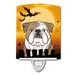 Caroline's Treasures Halloween Basset Hound Ceramic Night Light Ceramic | 6 H x 3 W x 3 D in | Wayfair BB1777CNL