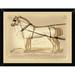 East Urban Home 'Saddles & Tack: Fine Double Barouche Harness' Framed Graphic Art Print Paper | 9 H x 12 W x 1 D in | Wayfair EASN6304 39515671