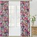 Eastern Accents Tresco Cotton Blend Floral Room Darkening Thermal Pinch Pleat Single Curtain Panel Cotton Blend | 84 H in | Wayfair CUA-386