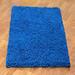 Blue 24 x 1.25 in Area Rug - Ebern Designs Baugh Handmade Shag Rug Chenille | 24 W x 1.25 D in | Wayfair DF248B71B0DF4EF68A547C6BF6C856DB