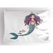 East Urban Home Fish Fantasy Sham Polyester | 20 H x 26 W x 0.1 D in | Wayfair F9EABFC46B4D45529FD61D7D4E3C301C