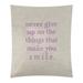 East Urban Home Polyester Handwritten Joy & Perseverance Quote Tapestry Polyester in Gray/White | 36 H x 26 W in | Wayfair