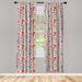 East Urban Home Cartoon Polka Dot Semi-Sheer Rod Pocket Curtain Panels Polyester | 84 H in | Wayfair 25903C2050E84A96ABD8EB9BE34BE420