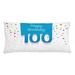 East Urban Home 100Th Birthday Indoor/Outdoor Lumbar Pillow Cover Polyester in White | 16 H x 36 W x 0.1 D in | Wayfair