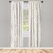 East Urban Home Semi-Sheer Rod Pocket Curtain Panels Polyester | 84 H in | Wayfair D4C877F16D6F4A949EA3A73283C48AAE