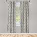 East Urban Home Semi-Sheer Rod Pocket Curtain Panels Polyester | 84 H in | Wayfair B9E5C22E0ACE456DB53103EC1F7D7750