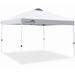 EAGLE PEAK Pop Up Canopies 10 Ft. W x 10 FT. D Metal Party Tent Canopy Metal/Steel/Soft-top in White | 112.2 H x 120 W x 120 D in | Wayfair