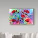 Ebern Designs 'Color Explosion 2' Graphic Art Print on Wrapped Canvas in Red | 12 H x 19 W x 2 D in | Wayfair 9764BE66B312466BB6A3AB7BF93E4EFE